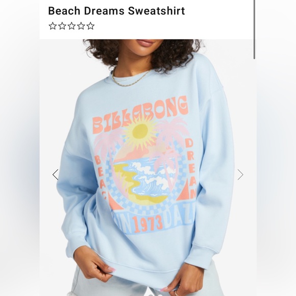 Billabong Sweaters - Billabong Beach Dreams Sweatshirt XL